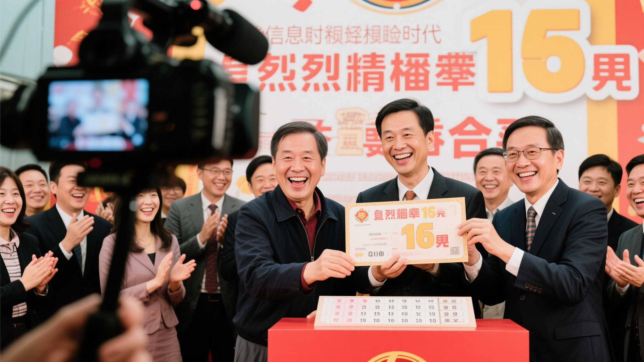 30人众筹喜中大乐透2058万,次日兑奖全程视频曝光 最后,让我们再聚焦于此次事件的亮点——全