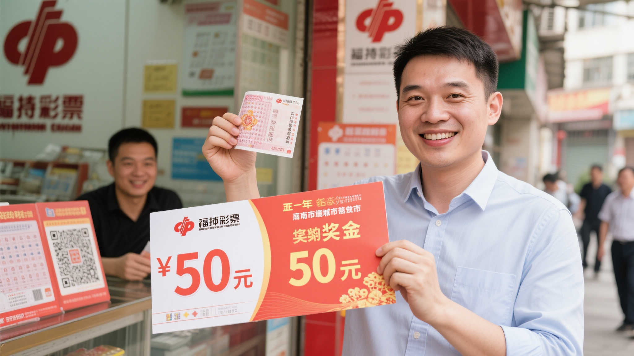 男子喜中福彩百万大奖难掩惊讶 承诺未来继续支持 男子喜中福彩百万大奖难掩惊讶 承诺未来继续支持