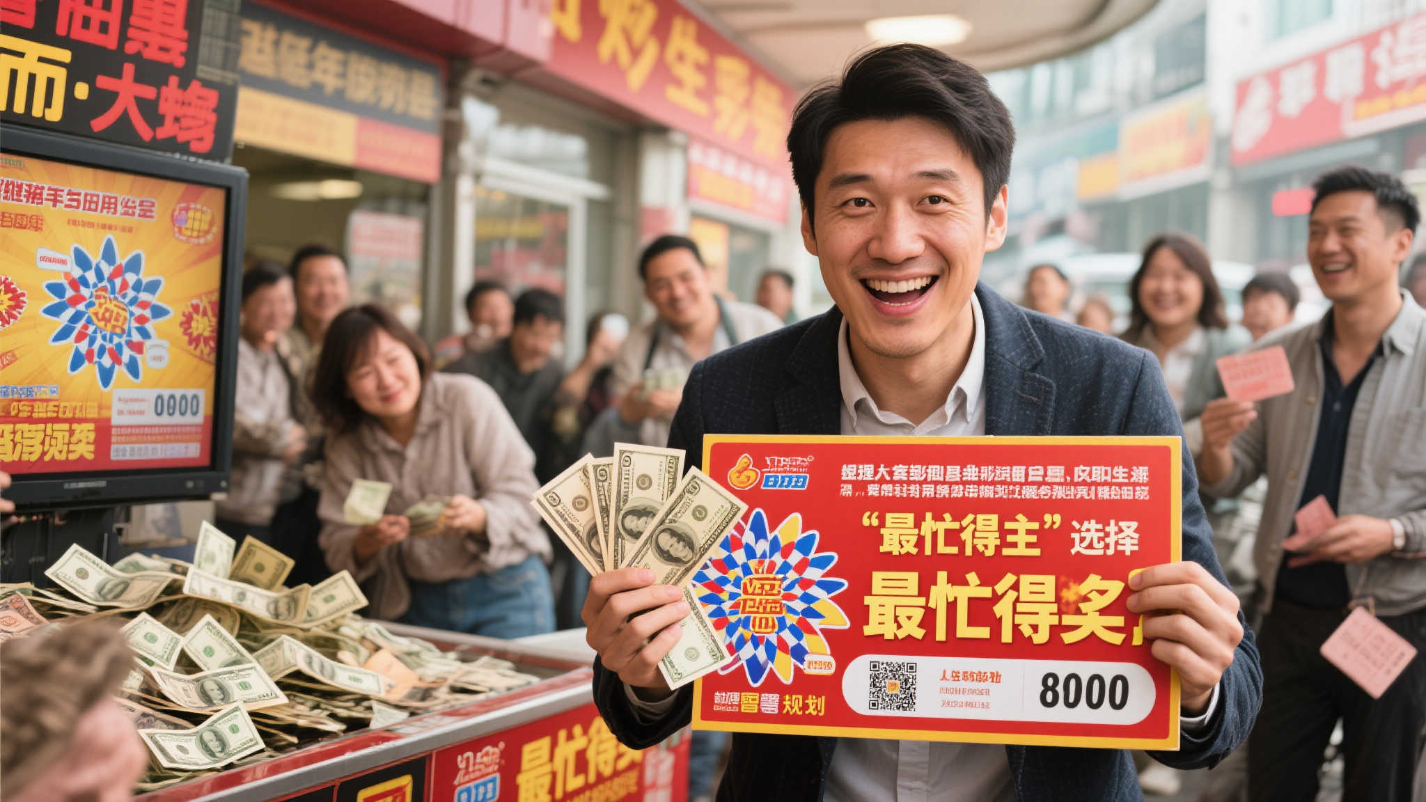 例如，曾有报道称某地一位年轻彩民中奖后辞