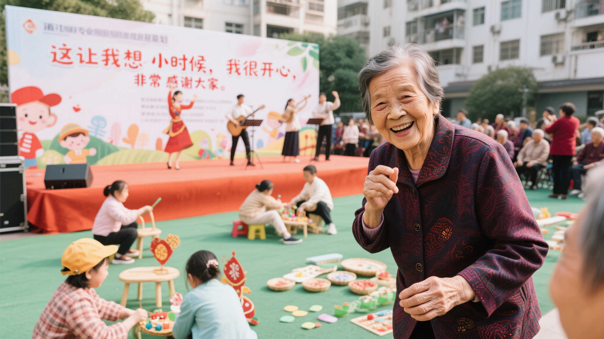 圆梦福彩——让笑容重返老人的童真时刻活动开启 通过专业团队策划,活动特别设立了一些富有