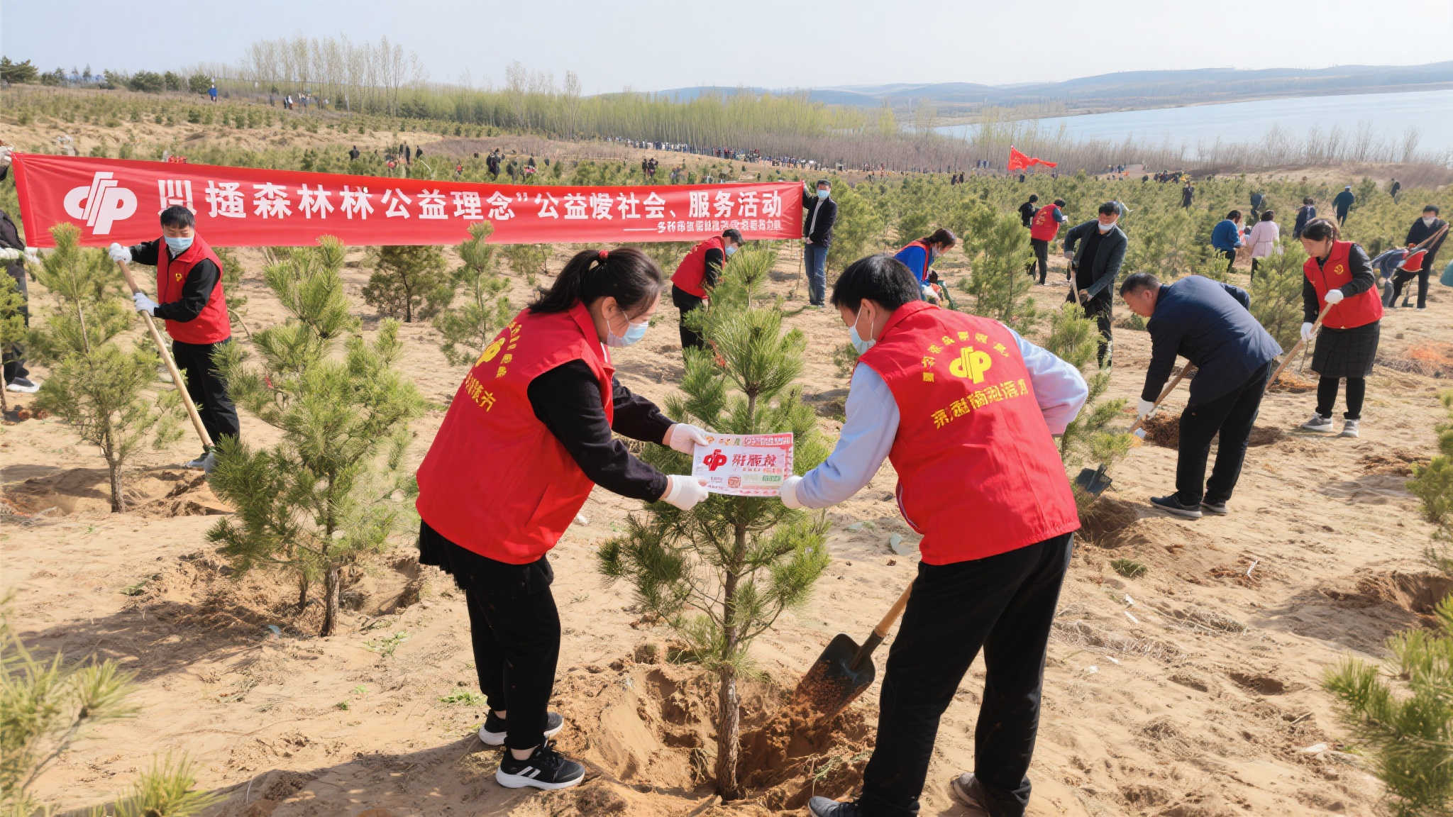 葫芦岛市‘福彩公益 绿化滨城’福彩林开启绿色公益新篇章