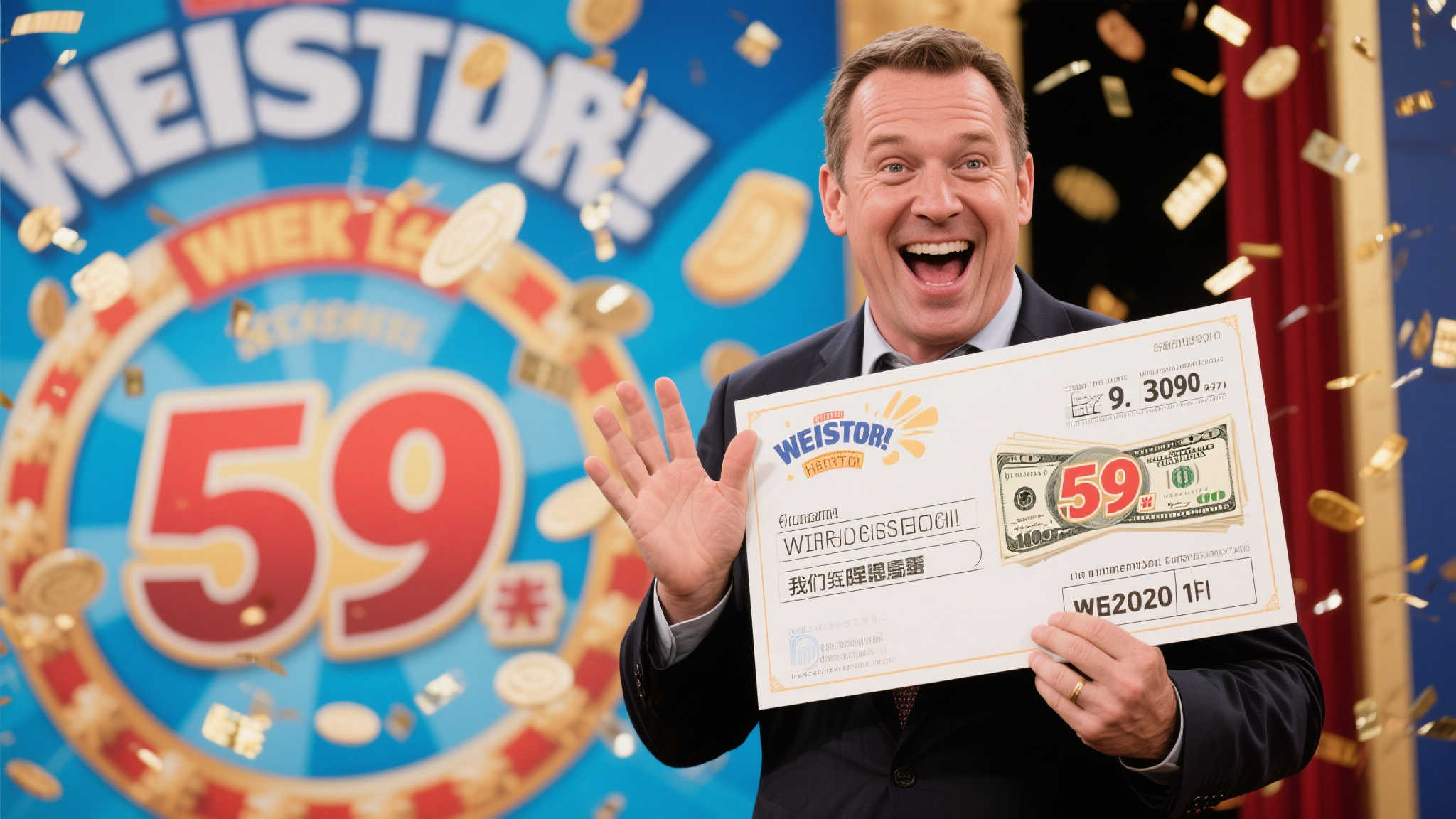 双色球781万大奖得主兴奋难眠 清晨迫不及待领奖