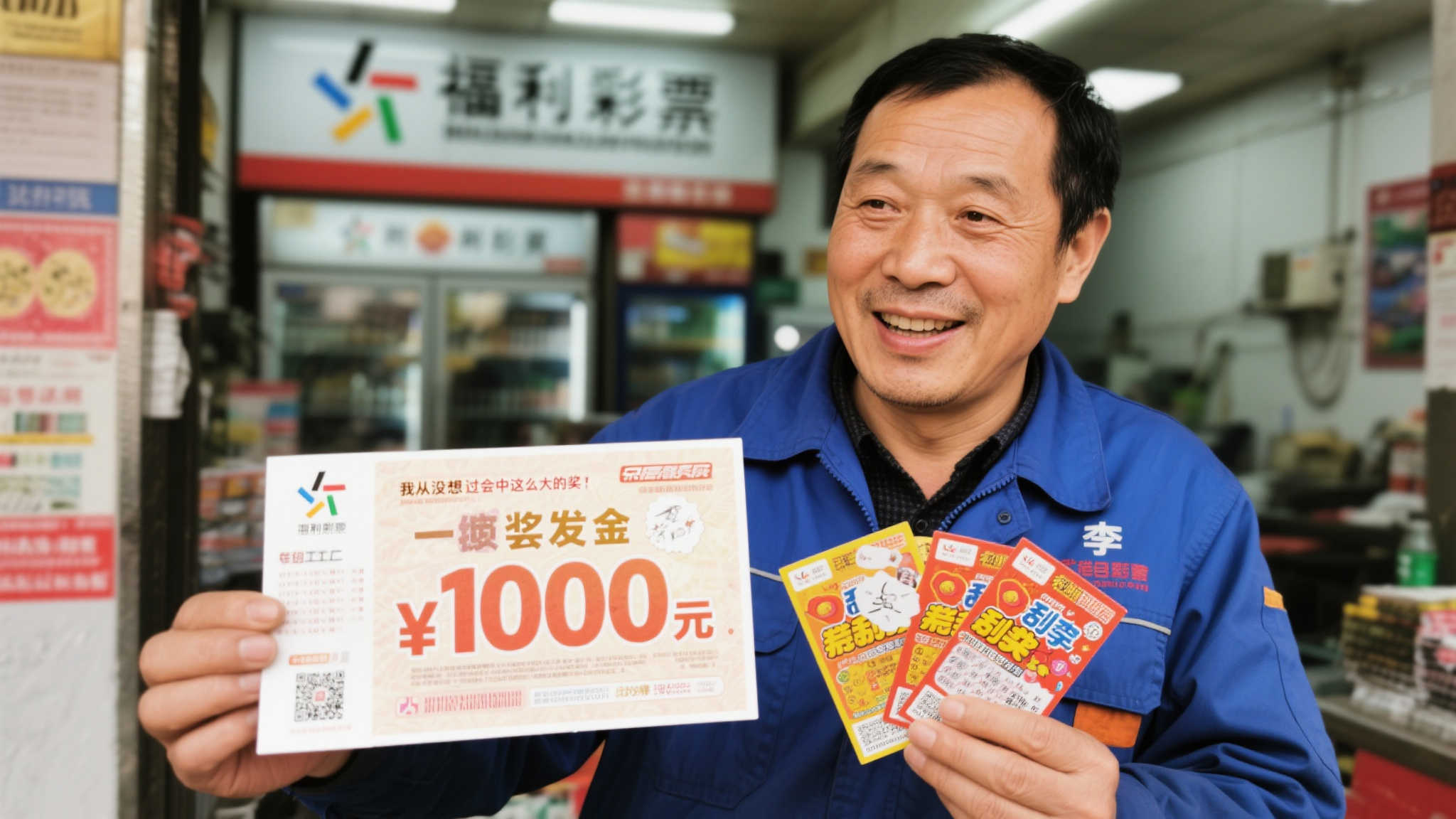 48岁男子喜中福彩百万大奖：爱好成就人生转折