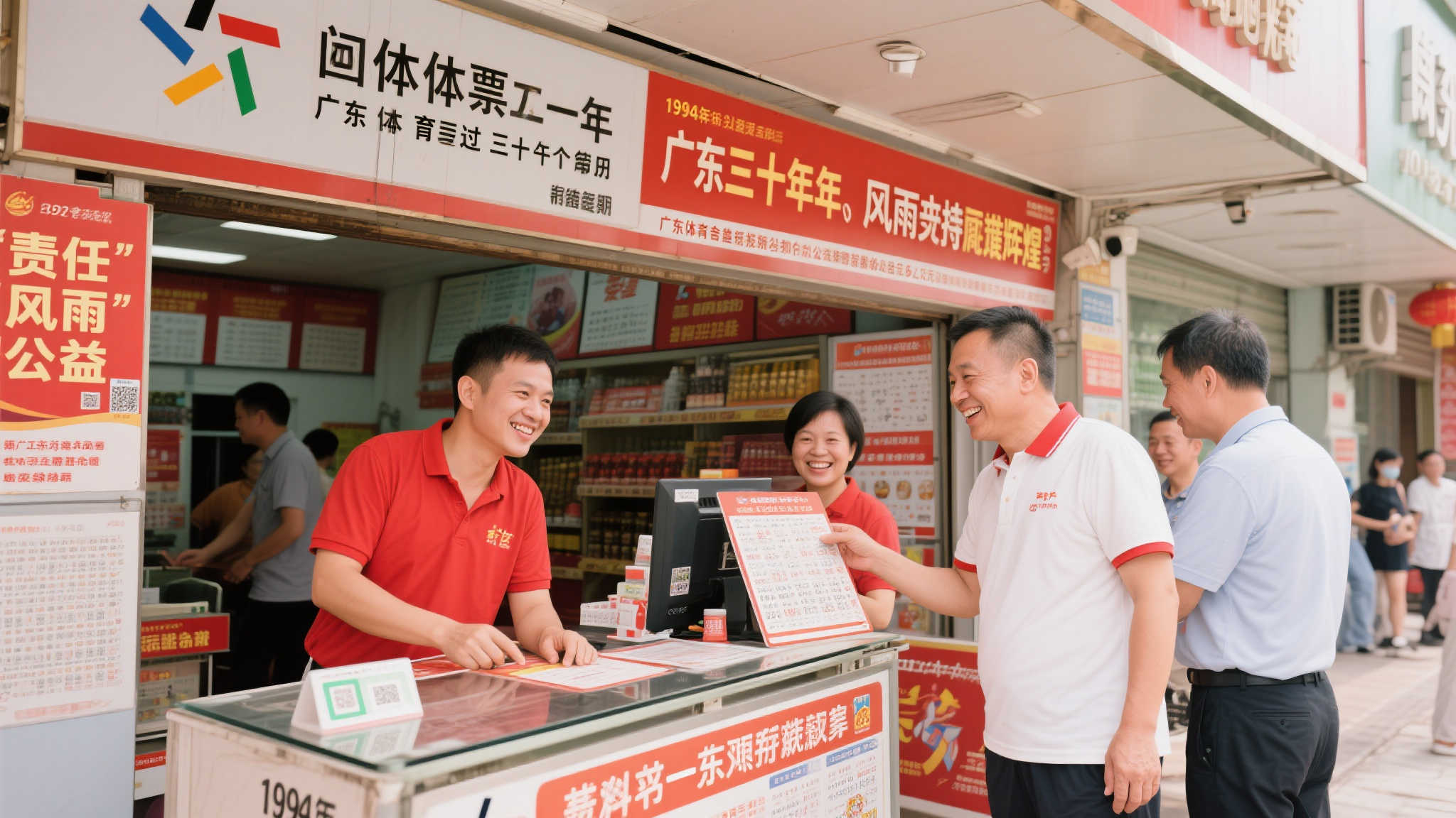 三十风华正茂 共创辉煌明天——写给广东体彩代销者的信