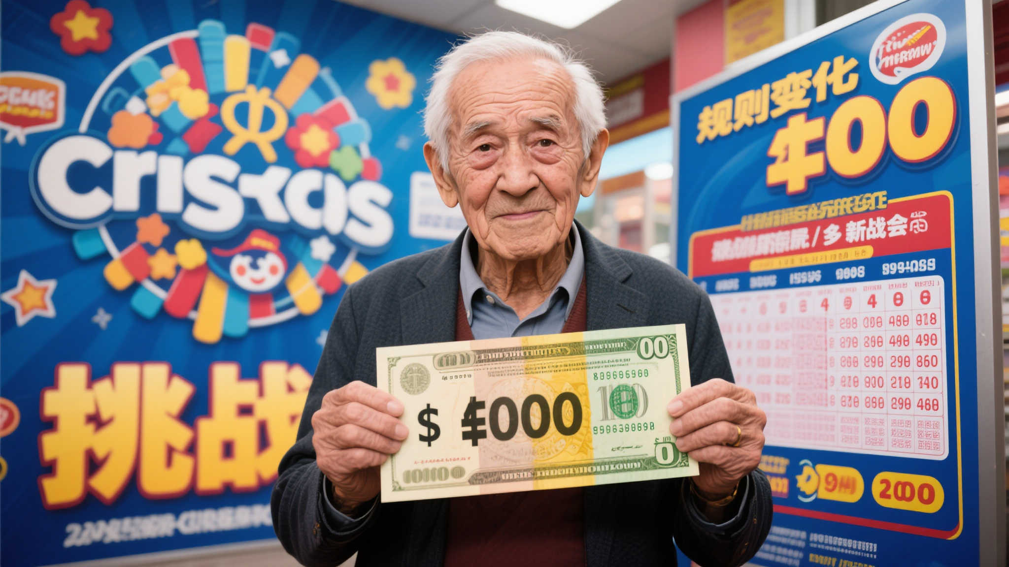 坚守30年终获1880万大奖 老人因规则变动险些放弃