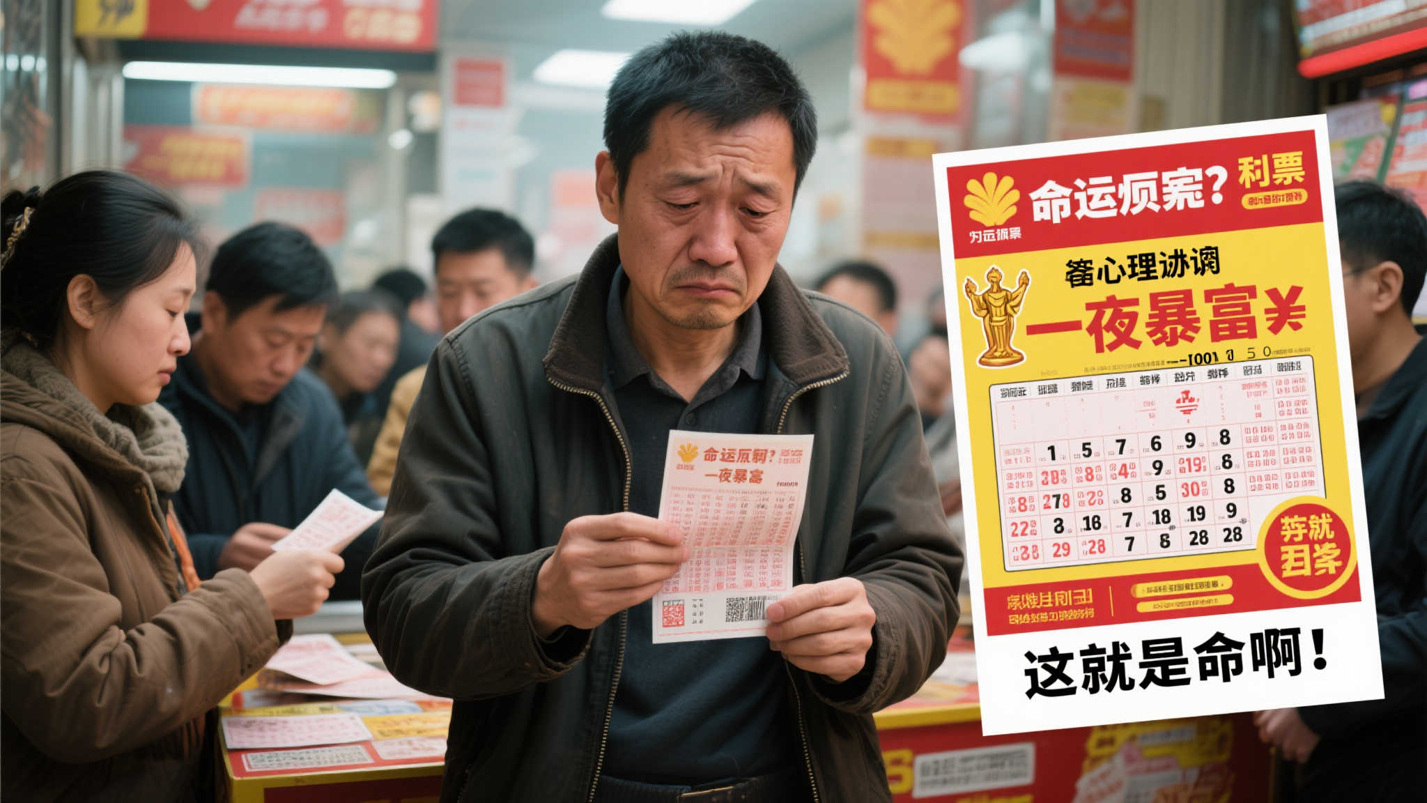 命运无常：彩票背后的心理博弈
买彩票本