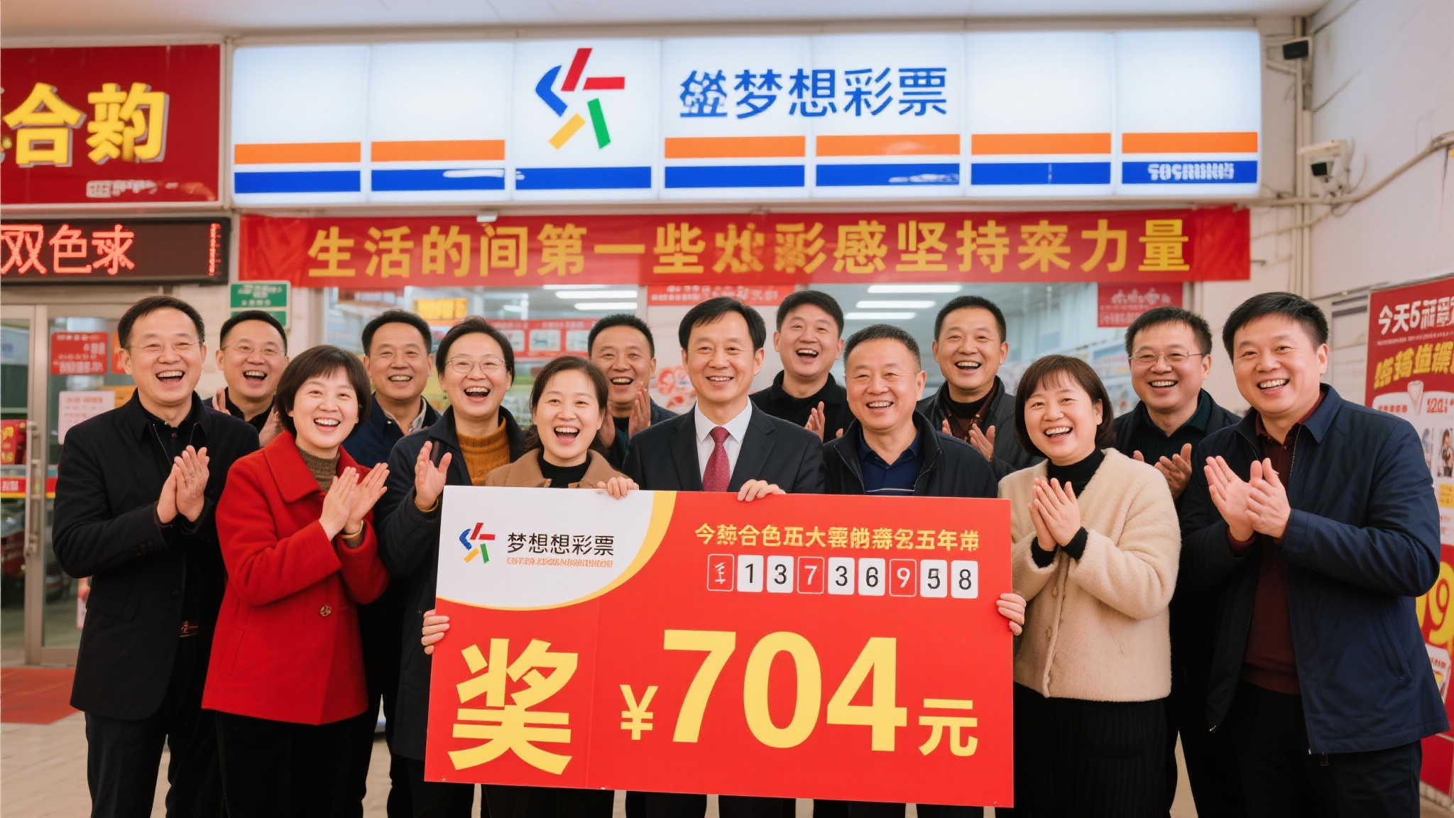 10人合买团5年坚持2组号码,终揽双色球704万大奖 10人合买团5年坚持2组号码,终揽双色球704万大奖