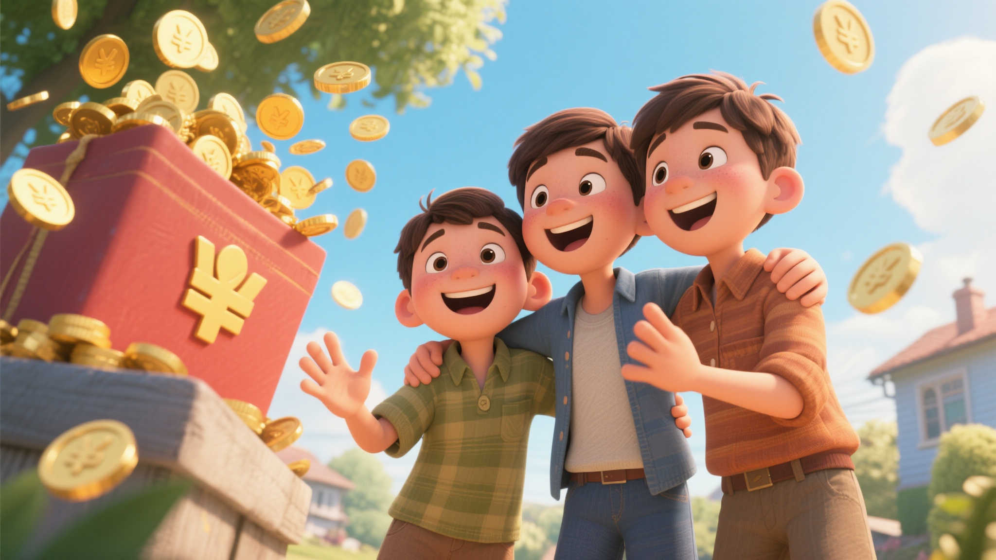 三兄弟合买刮刮乐狂揽50万 饿着肚子赶来领奖