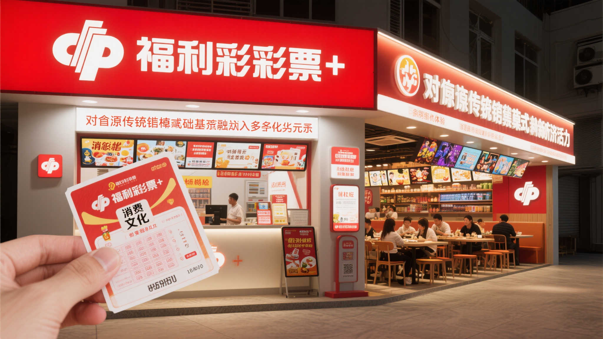 所谓“福利彩票+”，顾名思义，是在原有传