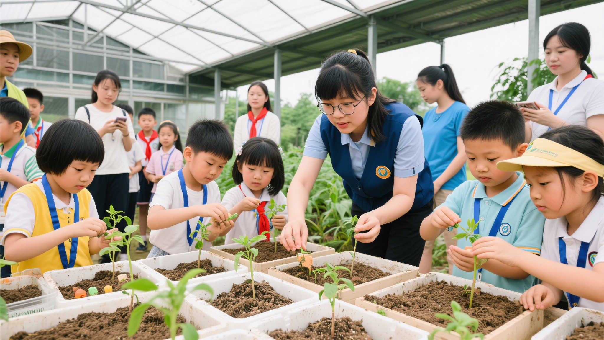 除了参观之外，这次活动还特地设计了一系列