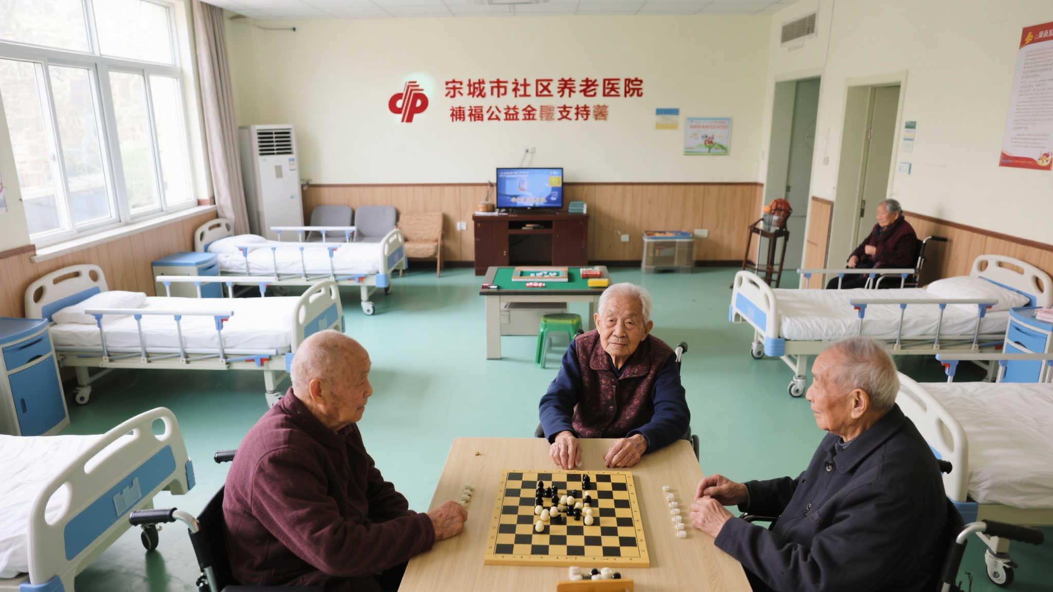 以某市一家社区养老院为例，在福彩公益金的