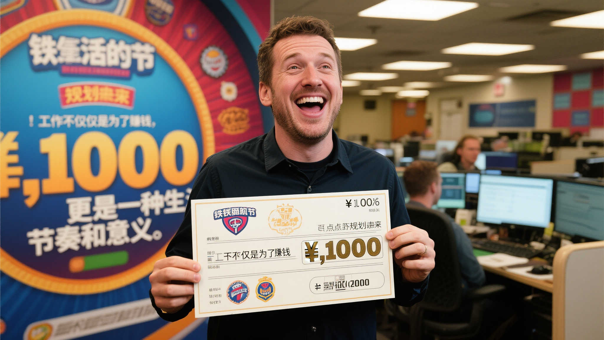 当得知自己成为千万富翁时，这位铁杆粉的第