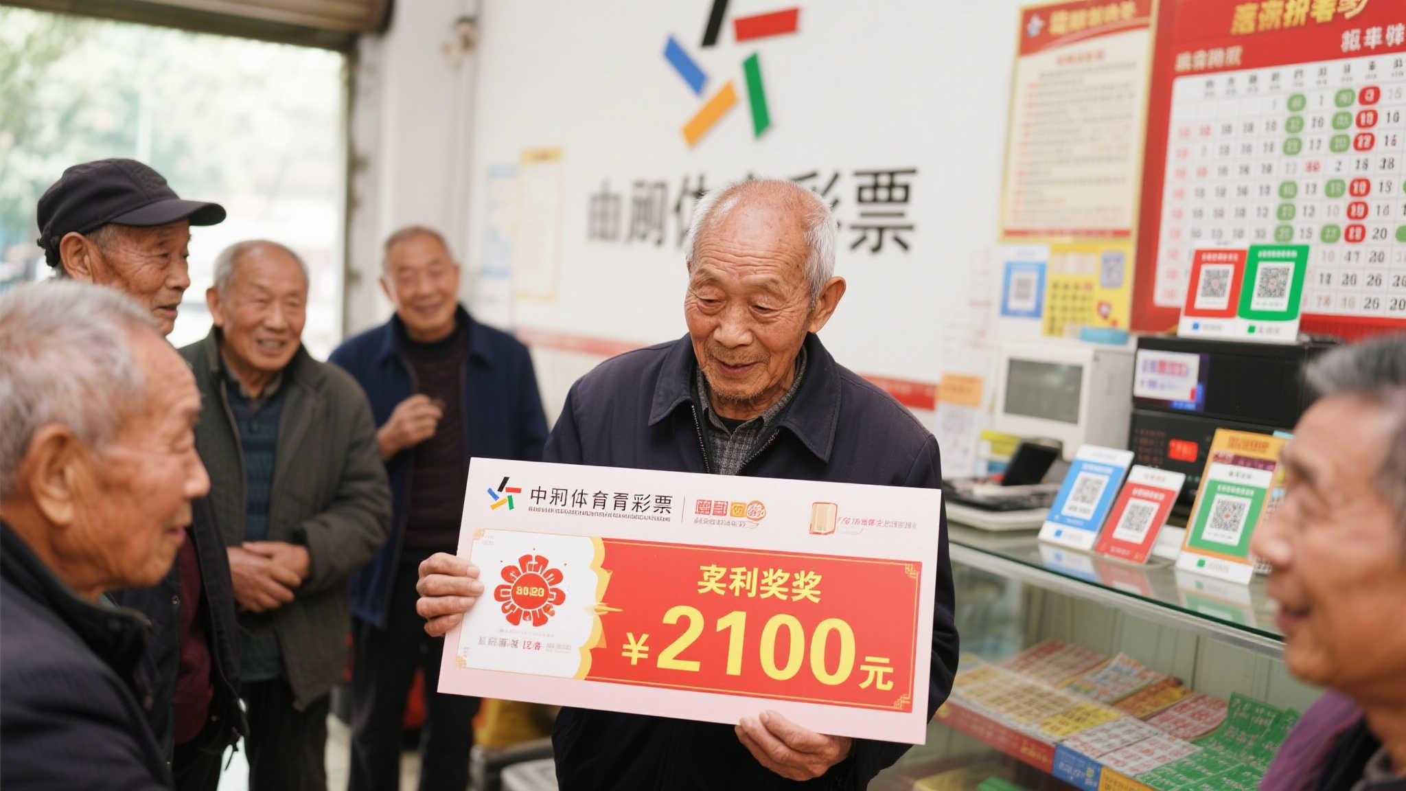 老人表示，购彩的过程不仅仅是为了中奖，更