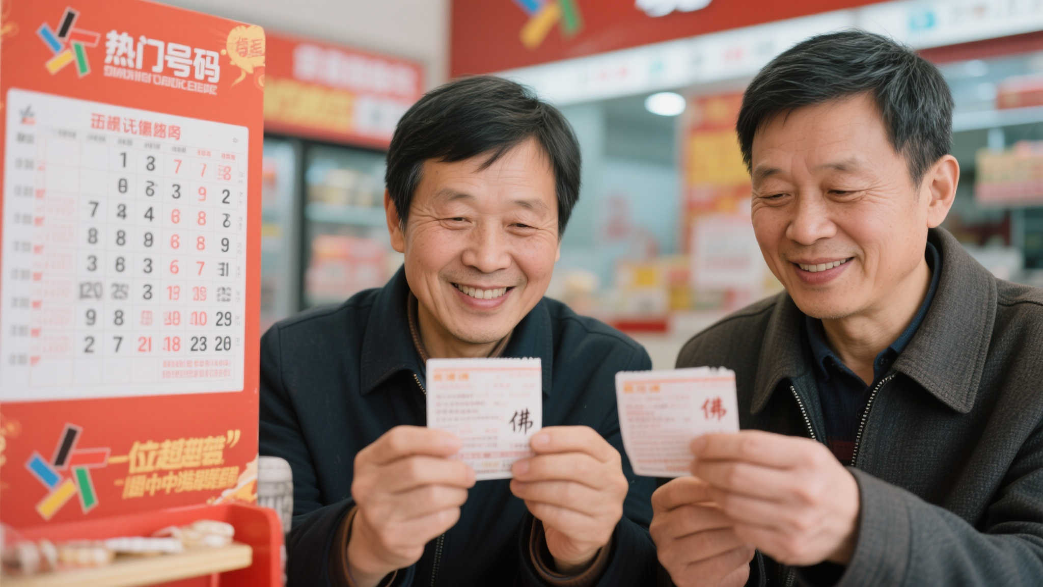 据他们透露，选号时从不刻意研究走势图，也