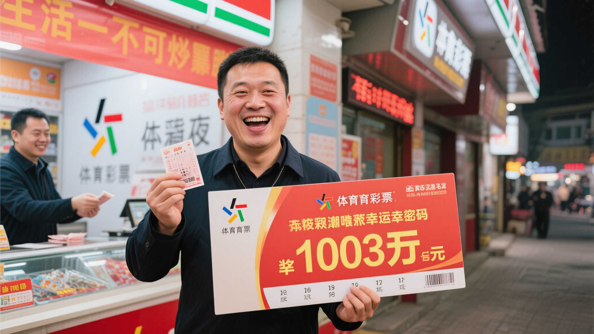 男子随同事购彩顺手自选,竟中体彩千万大奖,激动到失眠 男子随同事购彩顺手自选,竟中体彩千万大奖,激动到失眠