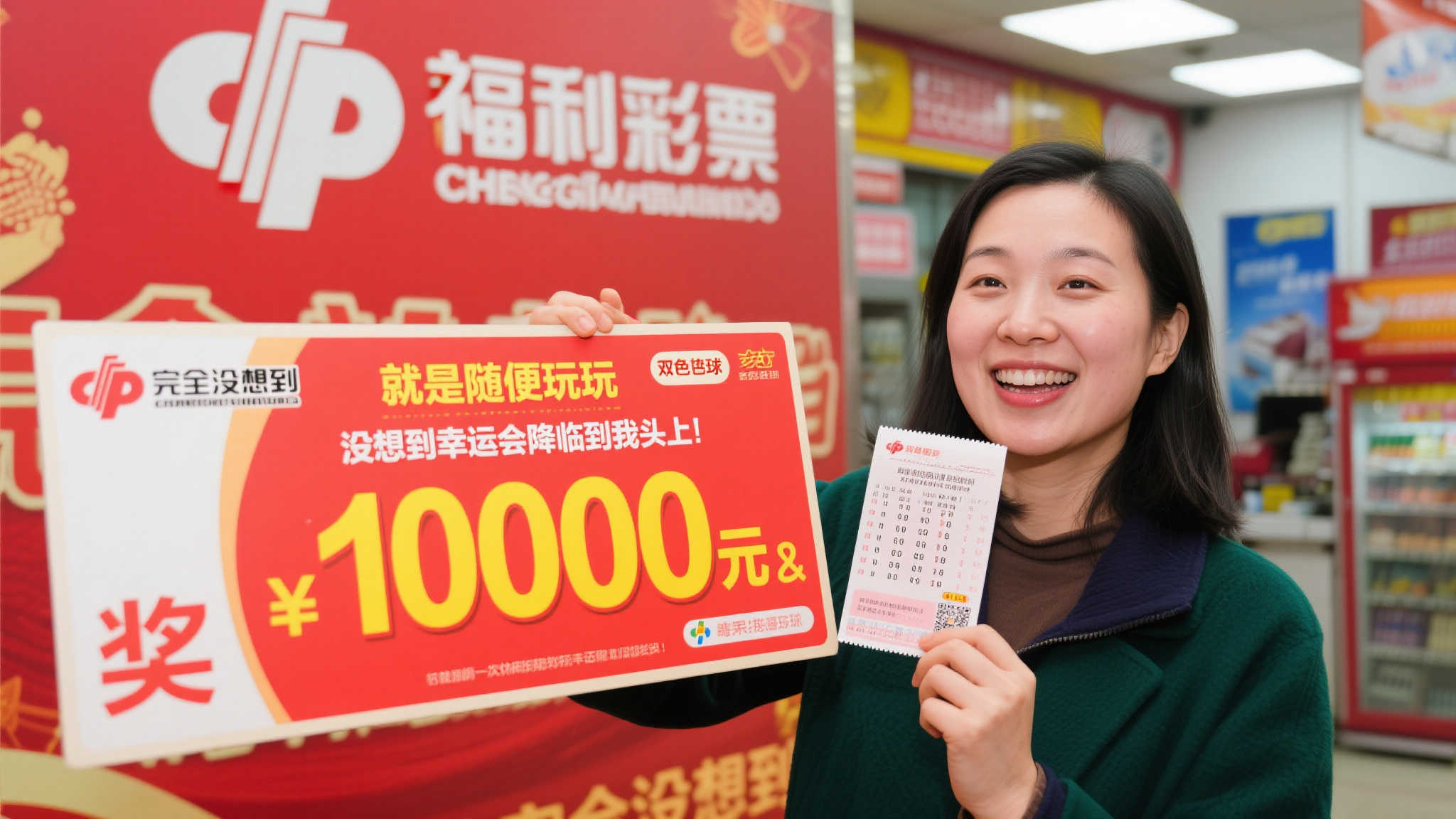 女子2元机选喜中福彩千万大奖 随手一玩竟成幸运儿 这位女彩民的故事发生在近期的一次福利彩票