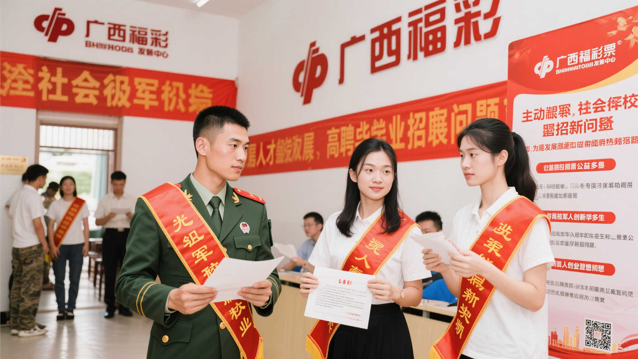 近年来，社会各界对于退役军人和高校毕业生