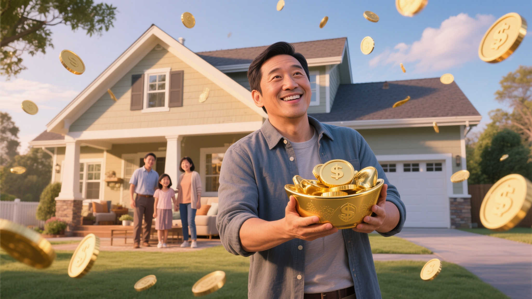 男子仅买5次快乐八即揽500万大奖 准备优先装修新家