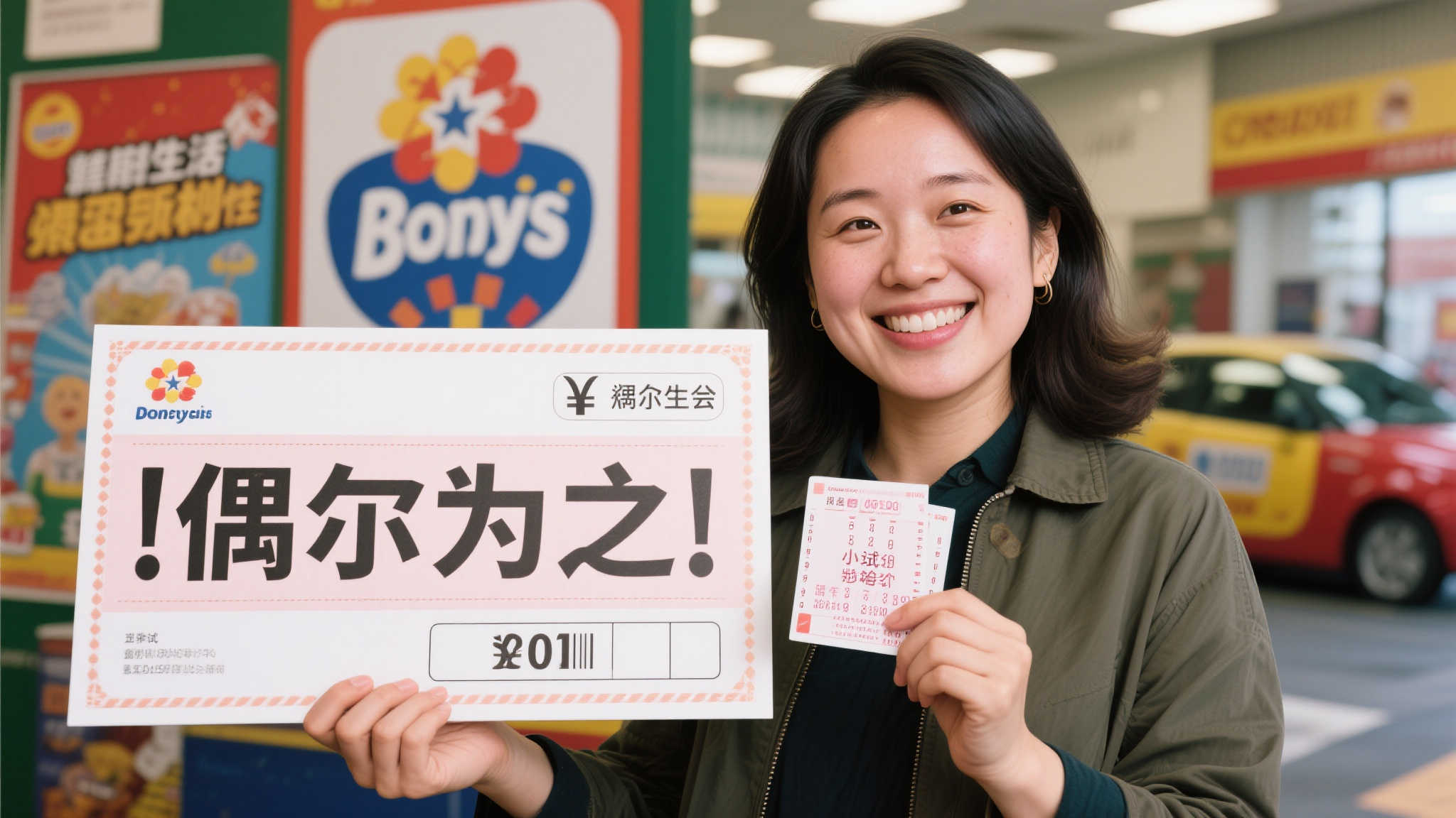 30岁妈妈随手买彩票喜中亿万大奖 兴奋告知全体同事