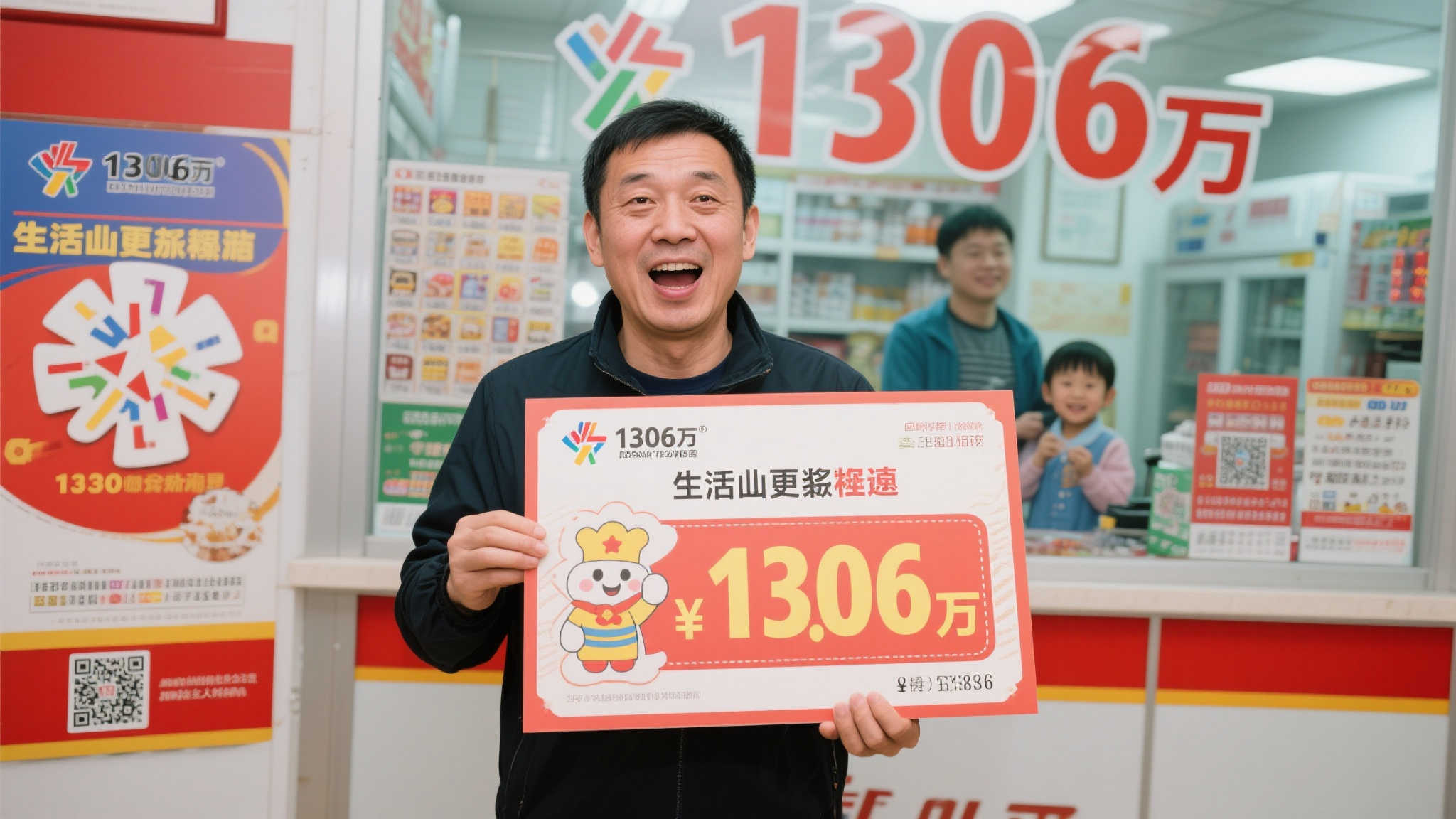 63元小额投注,彩民喜获体彩1306万,生活从此更富足 1306万巨奖:生活从此更加宽裕
当得