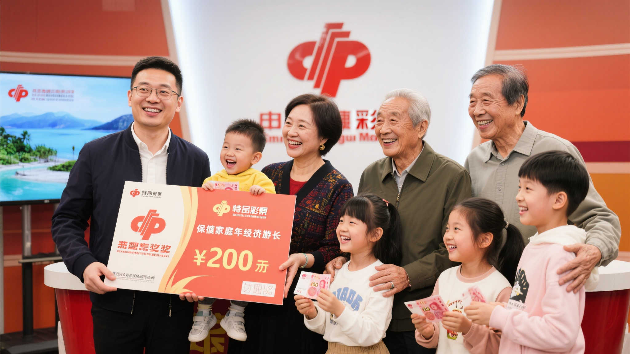 老彩民幸运击中快乐八508万大奖 全家齐聚共享领奖喜悦