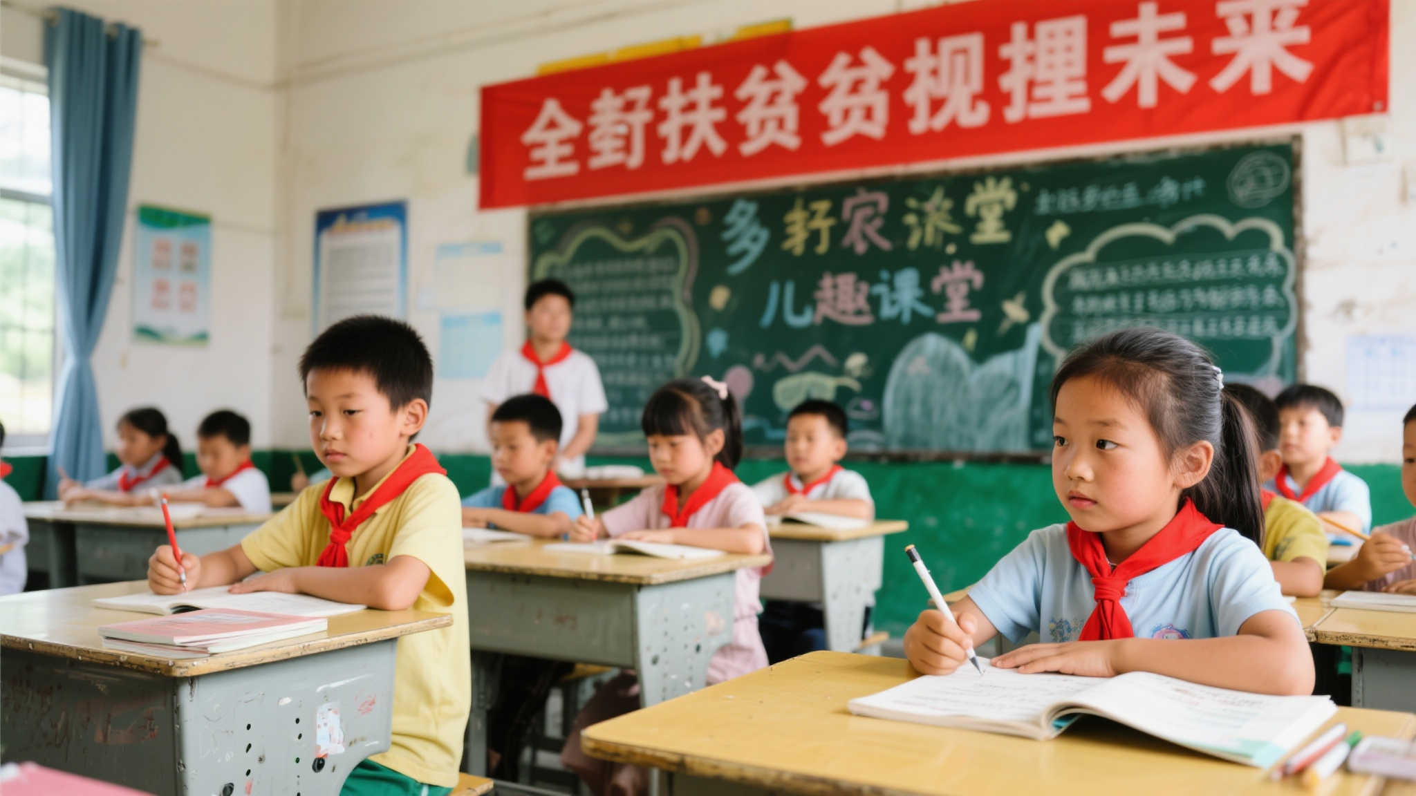 教育均衡扶贫筑牢未来
对于很多家庭经济